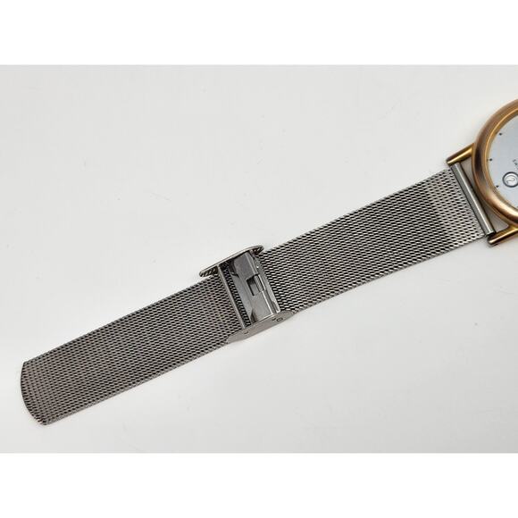 Vintage Authentic SKAGEN SWISS 7 Jewels 3ATM Date Indicator Quartz Wristwatch - Picture 8 of 12